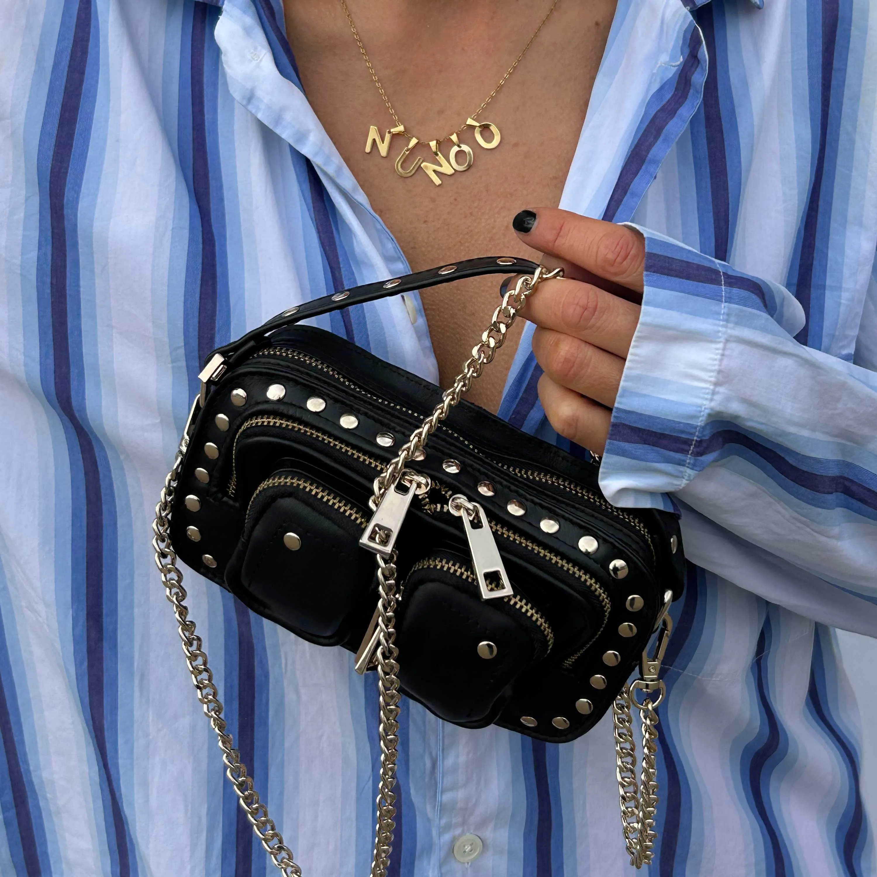 Helena Pure Disco Black w. Gold sold by Nunoo Bags product image thumbnail 2