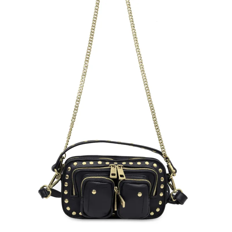 Helena Pure Disco Black w. Gold sold by Nunoo Bags