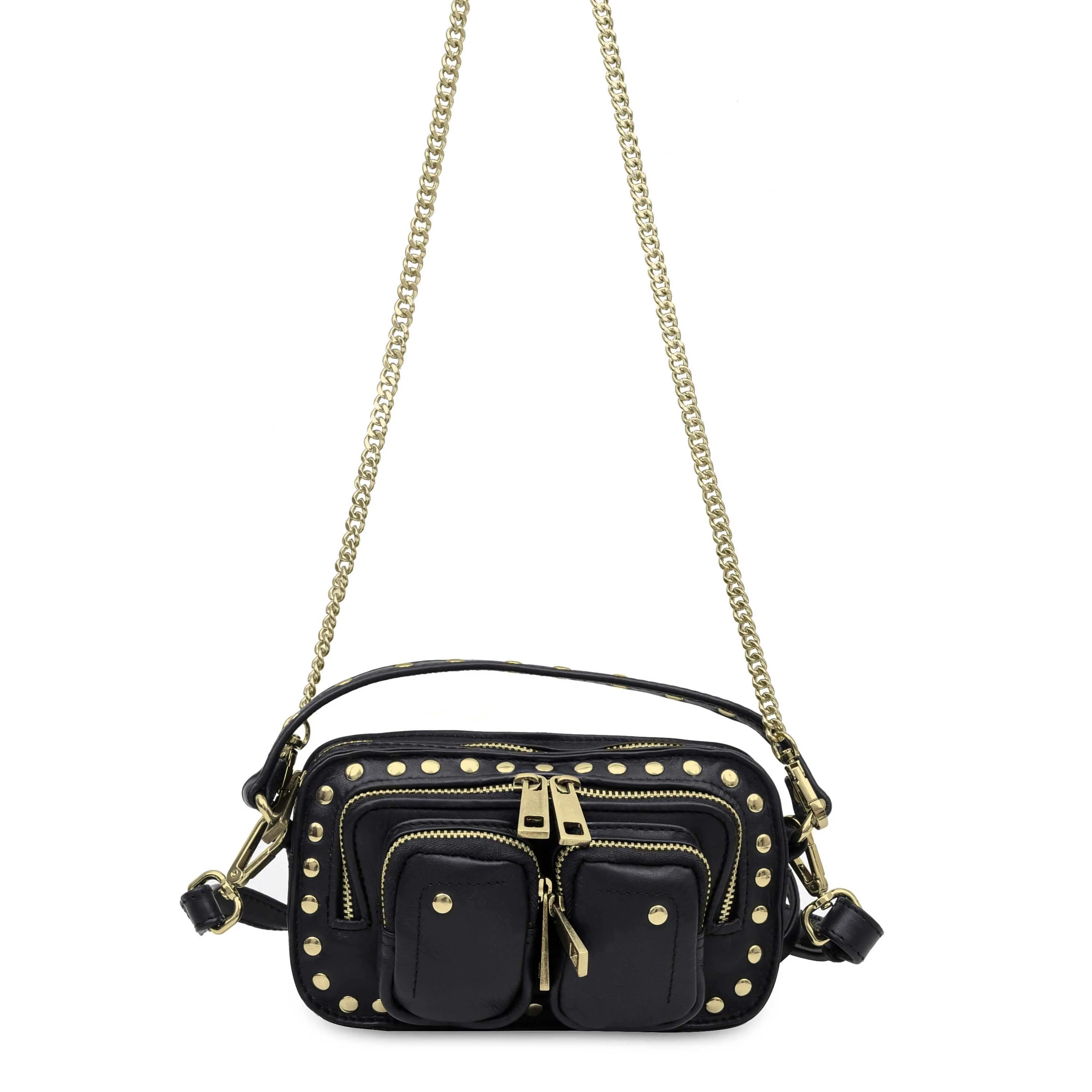 Helena Pure Disco Black w. Gold sold by Nunoo Bags
