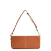 Penny Suede Toffee w. Gold sold by Nunoo Bags