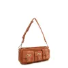 Penny Suede Toffee w. Gold sold by Nunoo Bags