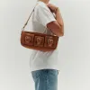 Penny Suede Toffee w. Gold sold by Nunoo Bags