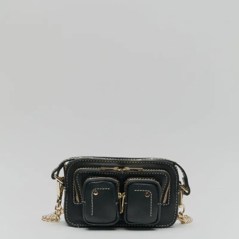 Helena Cozy Black w. Gold sold by Nunoo Bags