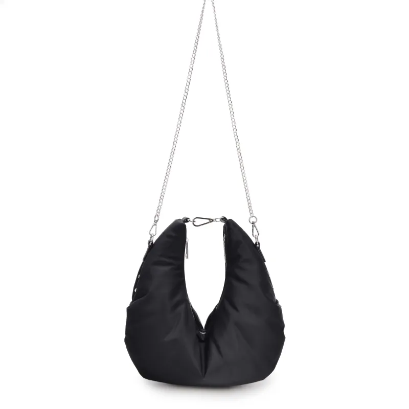 Dagmar Recycled Nylon w. Crystal Black sold by Nunoo Bags