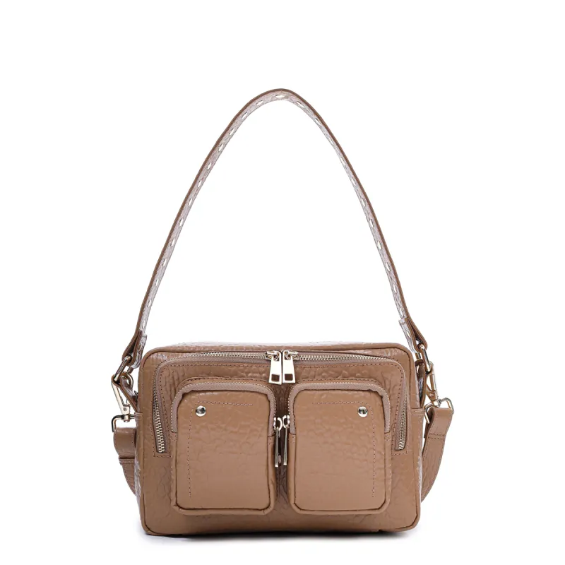 Ellie New Zealand Almond w. Gold sold by Nunoo Bags