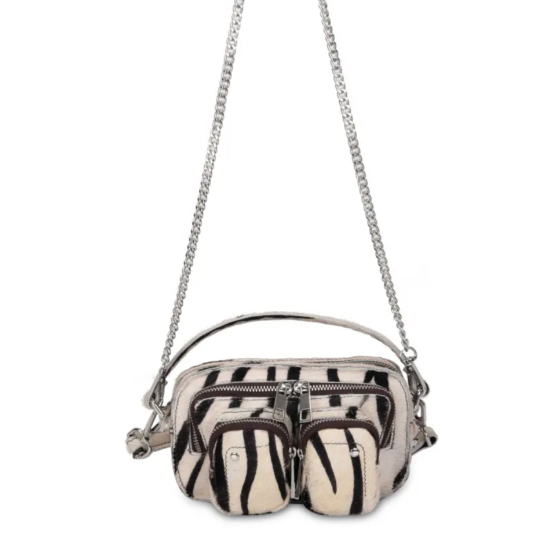 Helena Brown Stripes Deluxe sold by Nunoo Bags