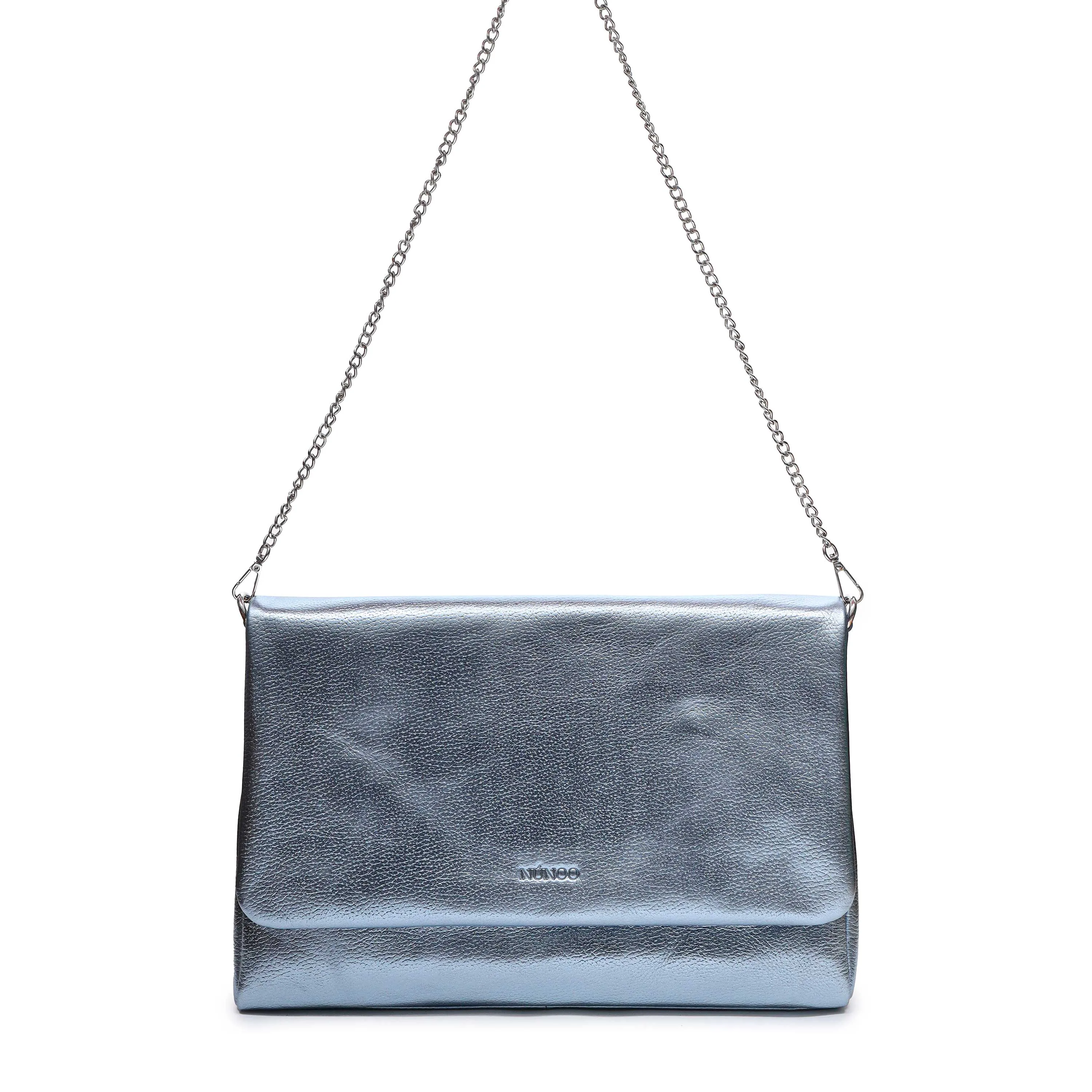 Ariana Metallic Light Blue sold by Nunoo Bags
