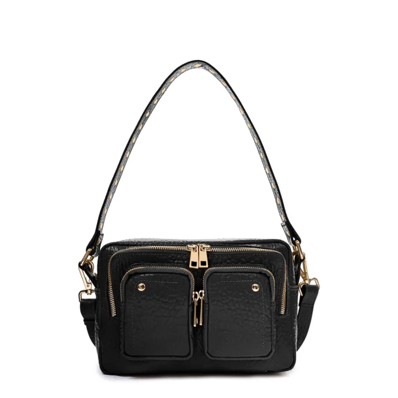 Ellie New Zealand Black w. Gold sold by Nunoo Bags