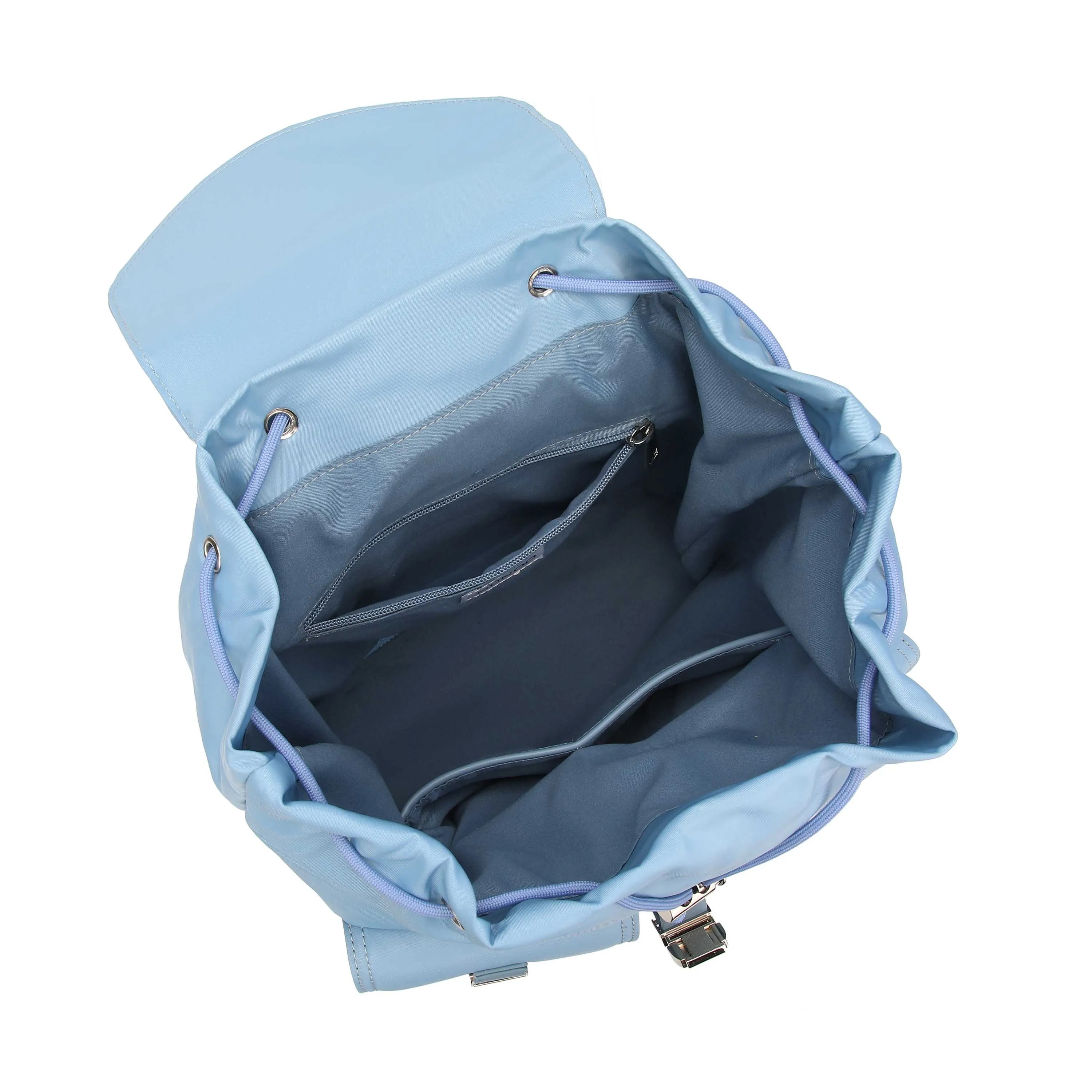 backpack recycled nylon light blue sold by Nunoo Bags product image thumbnail 3