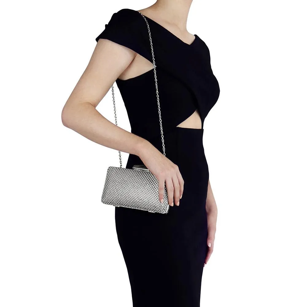 NATASHA Ball Mesh Clutch sold by Olga Berg product image thumbnail 2
