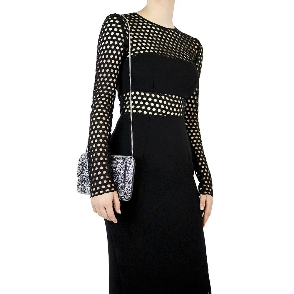 STACER Acrylic Foldover Clutch sold by Olga Berg product image thumbnail 5