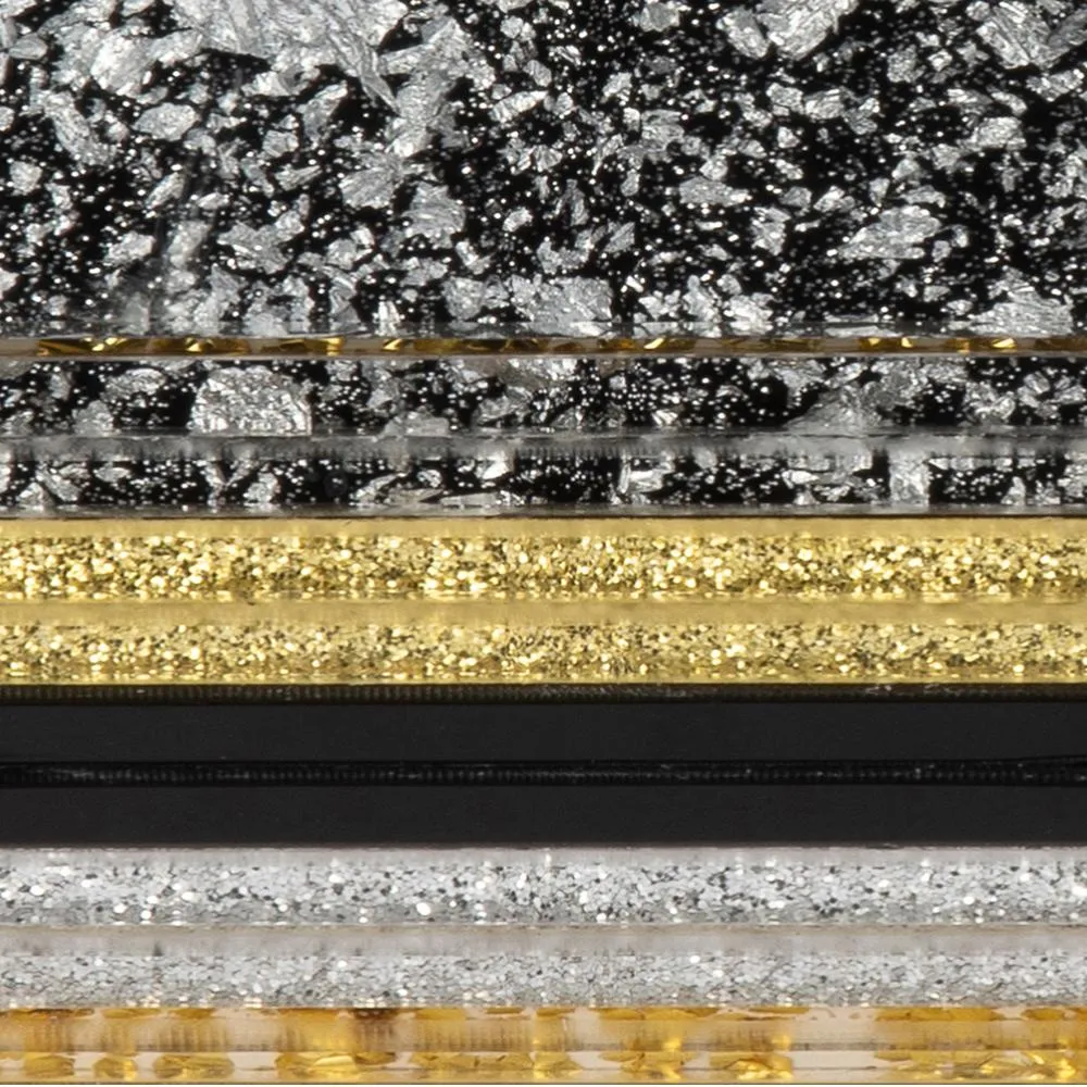 STACER Acrylic Foldover Clutch sold by Olga Berg product image thumbnail 5