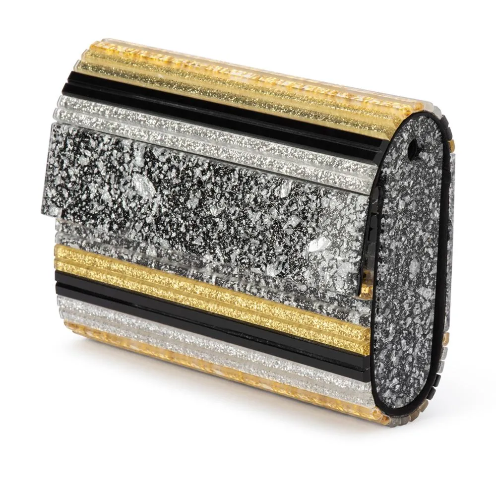 STACER Acrylic Foldover Clutch sold by Olga Berg product image thumbnail 2