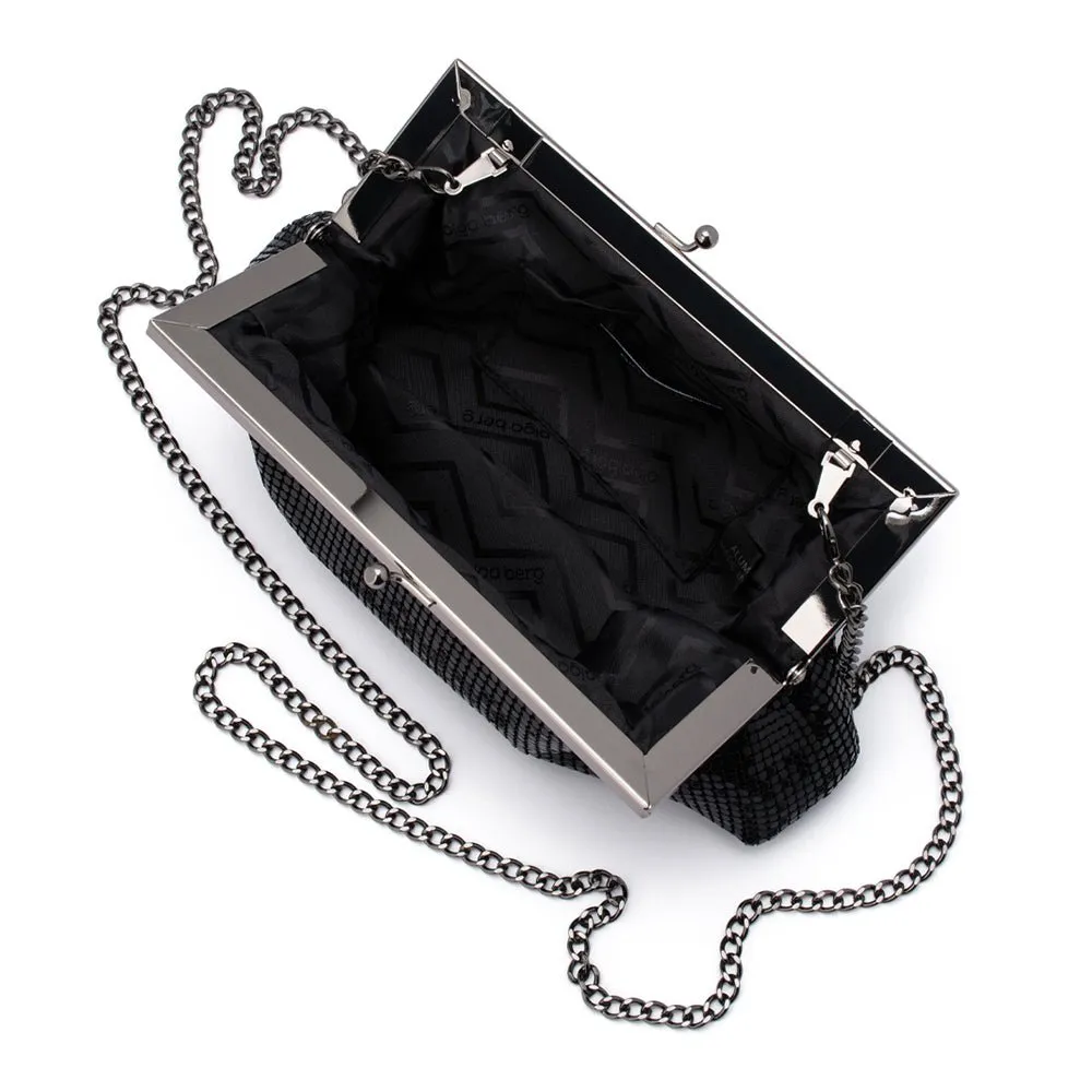 ZARA Mesh Frame Clutch sold by Olga Berg product image thumbnail 3