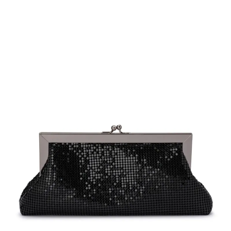 ZARA Mesh Frame Clutch sold by Olga Berg