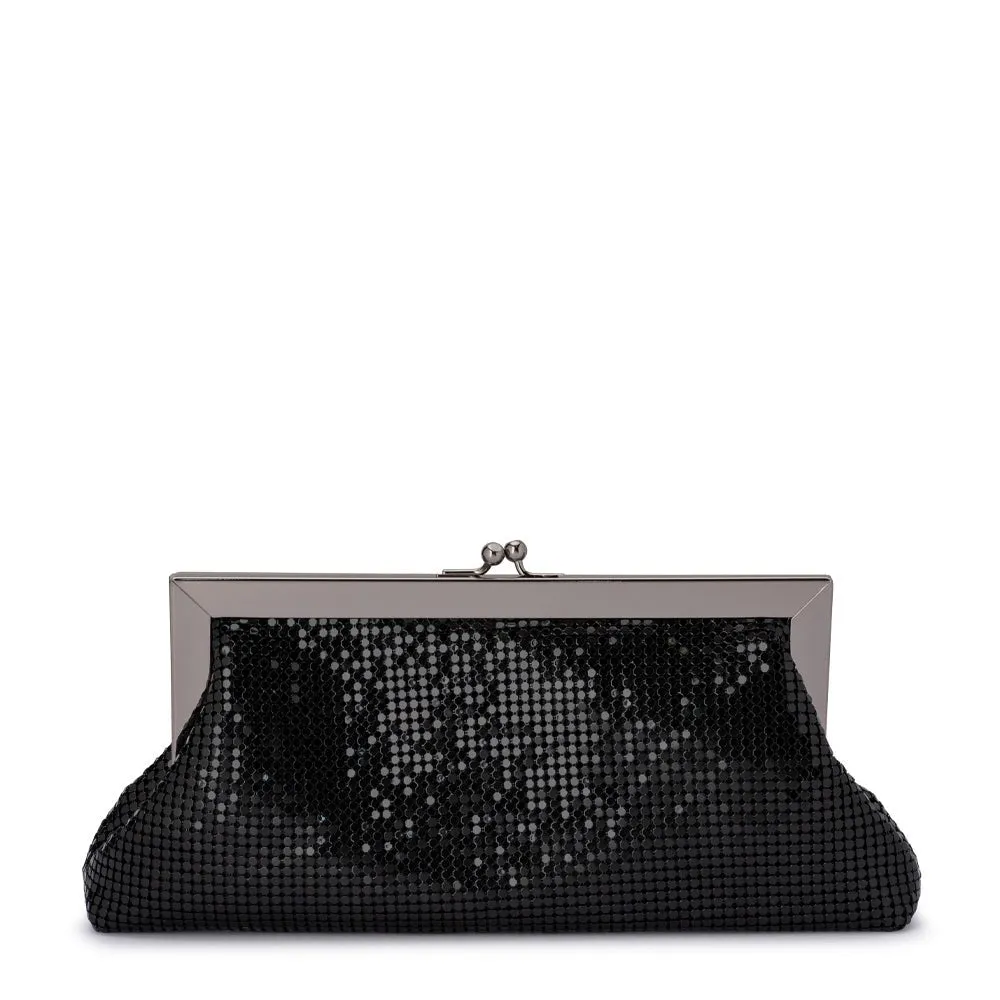 ZARA Mesh Frame Clutch sold by Olga Berg