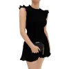 TILLY Black Evening Clutch with Tassel sold by Olga Berg