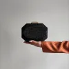 TILLY Black Evening Clutch with Tassel sold by Olga Berg