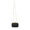 ADELE Orchid Lock Clutch sold by Olga Berg