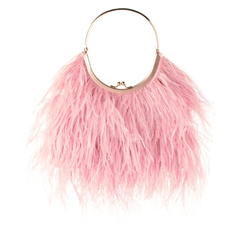 PENNY Feathered Frame Bag sold by Olga Berg