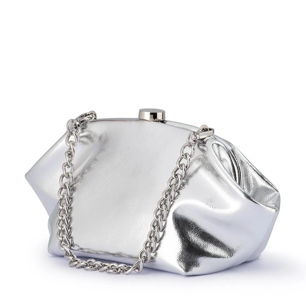 TALLY Metallic Clutch sold by Olga Berg product image thumbnail 5