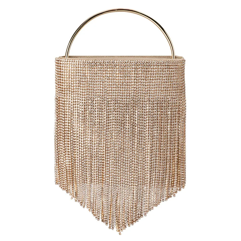 ADINA Crystal Fringe Bag sold by Olga Berg