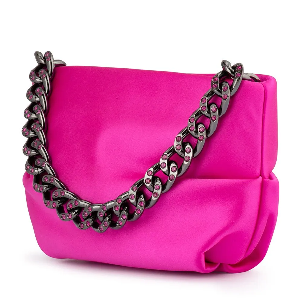 JULES Satin & Crystal Pouch sold by Olga Berg product image thumbnail 5