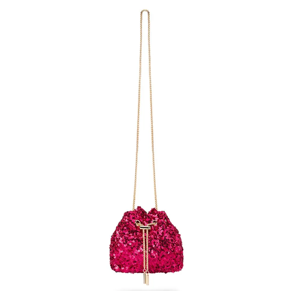 ILANA Sequin Drawstring Bag sold by Olga Berg product image thumbnail 4