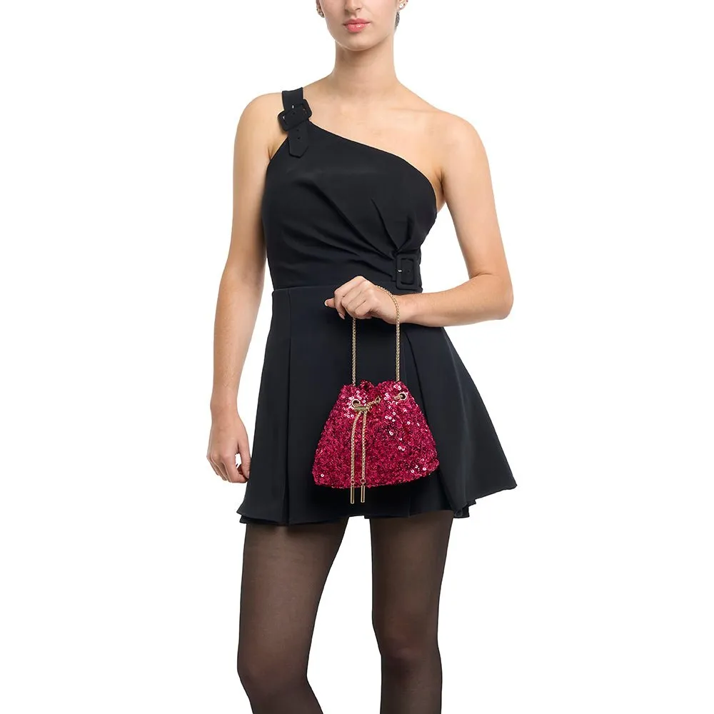 ILANA Sequin Drawstring Bag sold by Olga Berg product image thumbnail 3