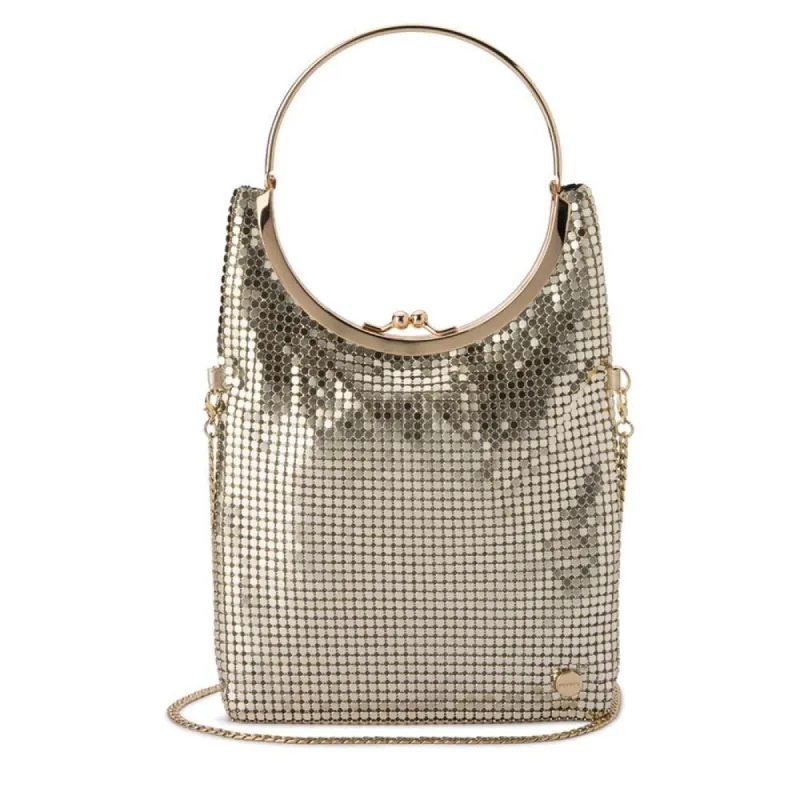 GIGI Gold Mesh Bag sold by Olga Berg