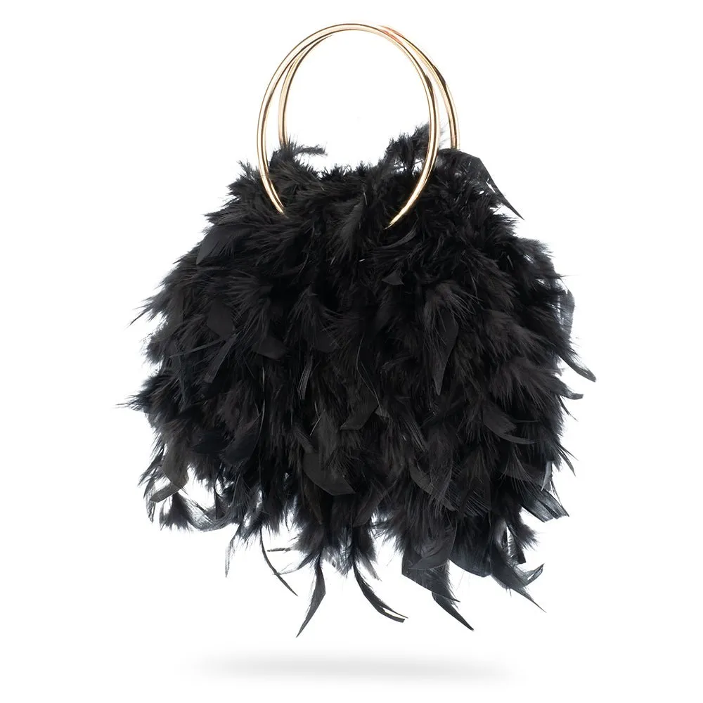 WILLIS Feather Bag sold by Olga Berg product image thumbnail 3