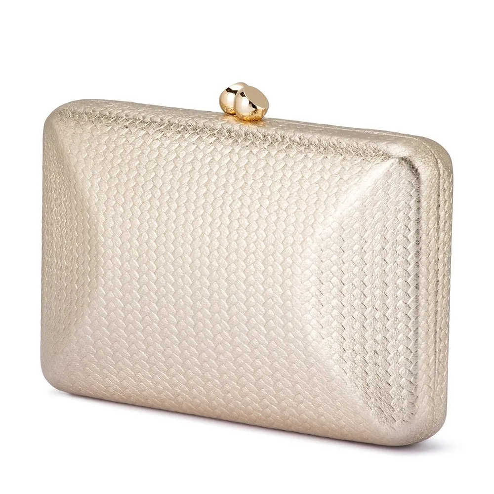 CHICA Metallic Textured Clutch sold by Olga Berg product image thumbnail 5