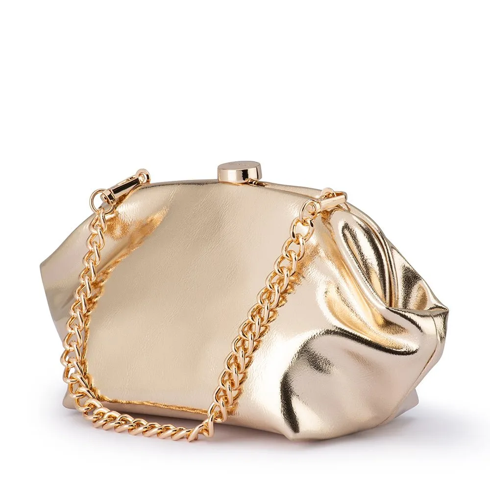 TALLY Metallic Clutch sold by Olga Berg product image thumbnail 5
