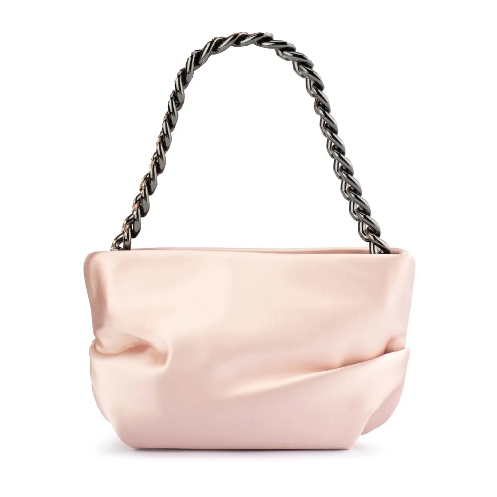 JULES Satin & Crystal Pouch sold by Olga Berg