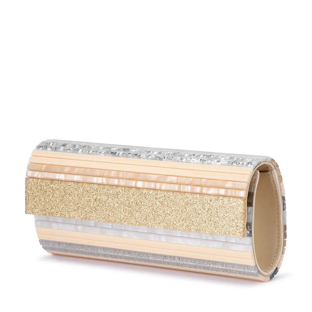 CLARA Acrylic Clutch sold by Olga Berg product image thumbnail 4