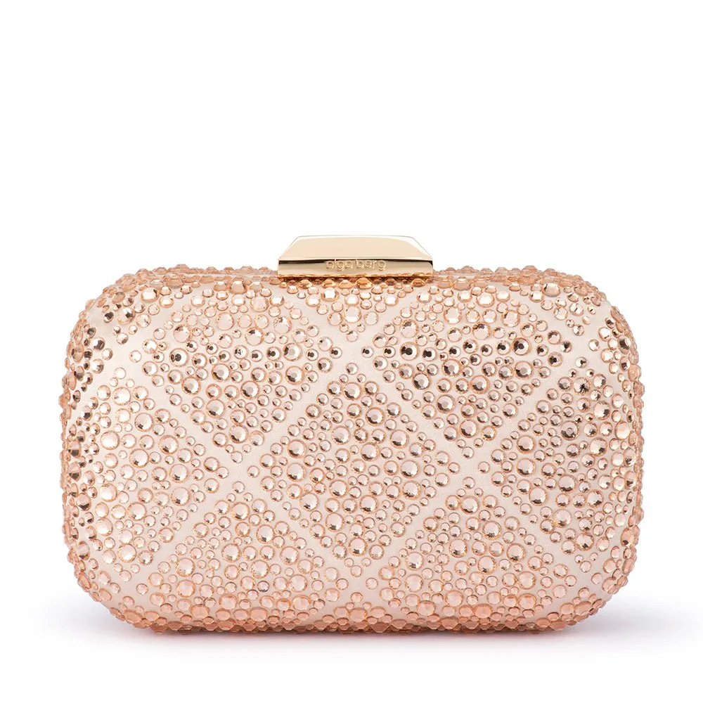 KEREN Diamond Hotfix Clutch sold by Olga Berg