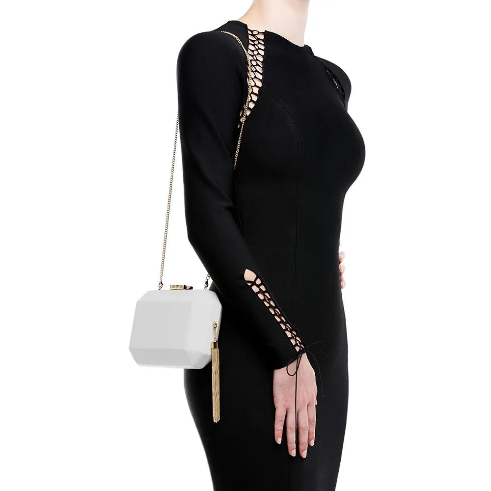 LIA Monogrammed Clutch sold by Olga Berg product image thumbnail 3