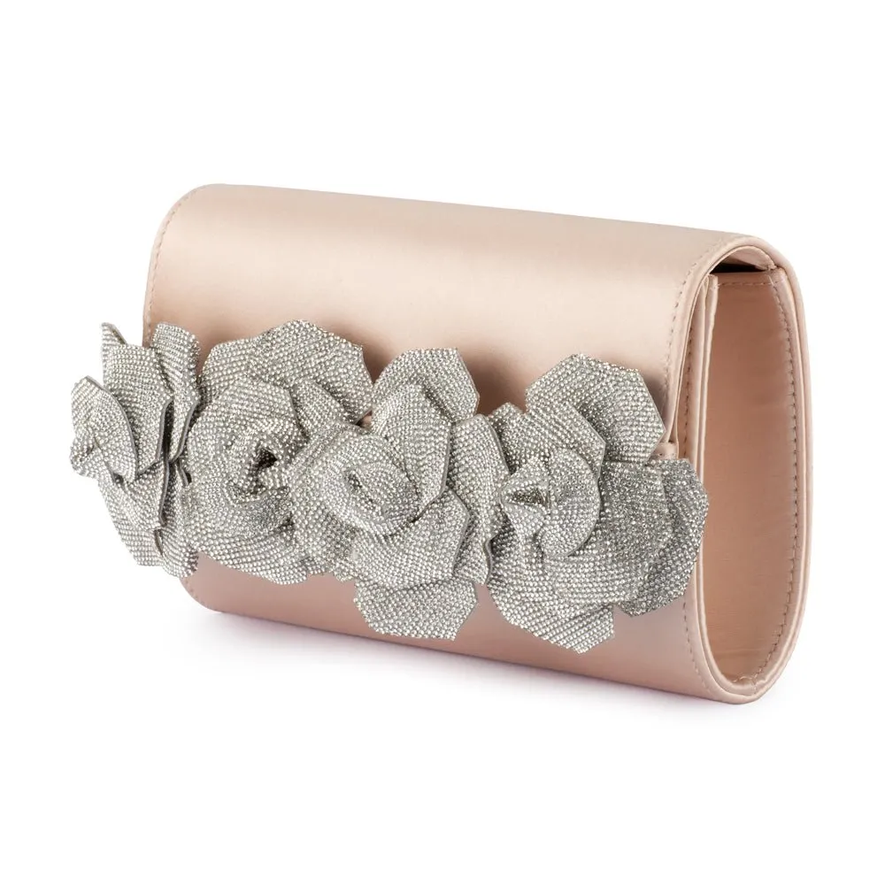 STELLA Rosette Clutch sold by Olga Berg product image thumbnail 5