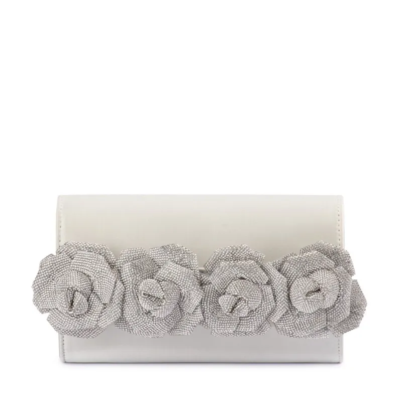 STELLA Rosette Clutch sold by Olga Berg