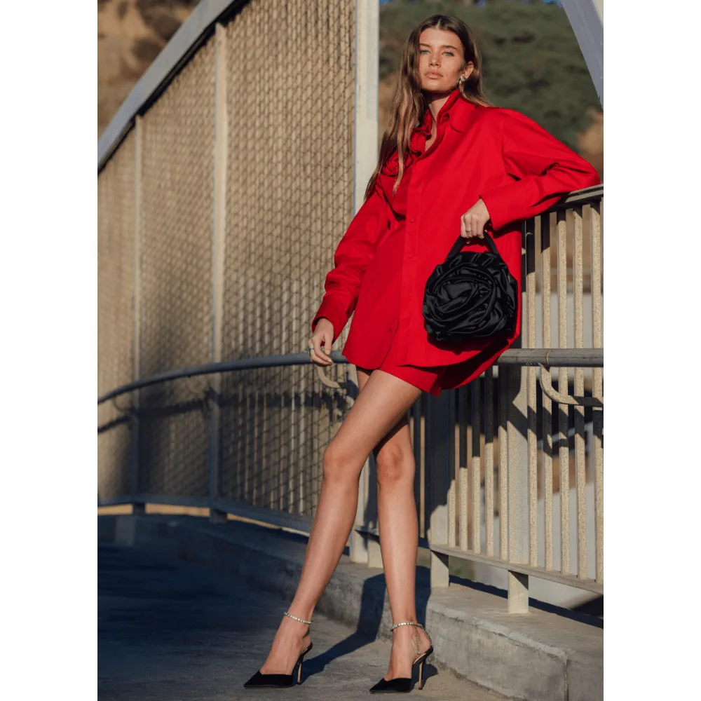 ROSITA Rosette Frame Bag sold by Olga Berg product image thumbnail 5