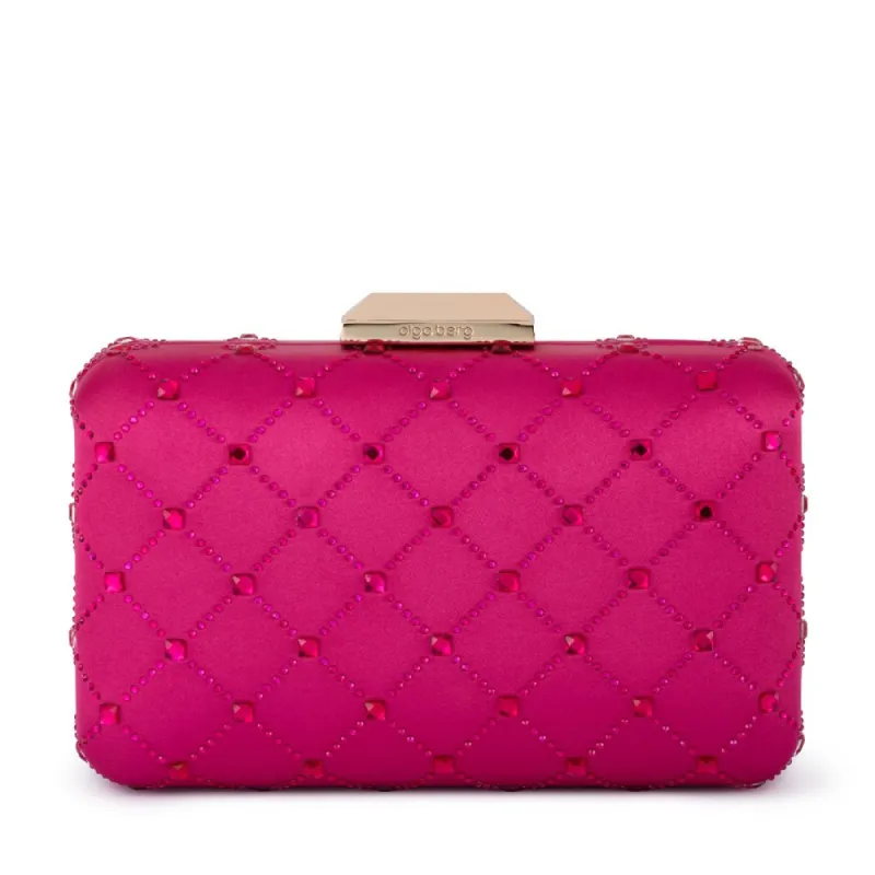 VIOLET Hotfix Clutch sold by Olga Berg