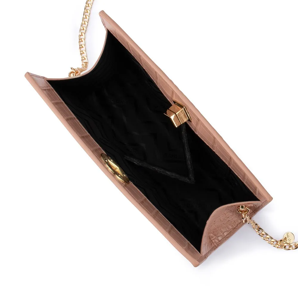 LUNA A-Line Clutch sold by Olga Berg product image thumbnail 5