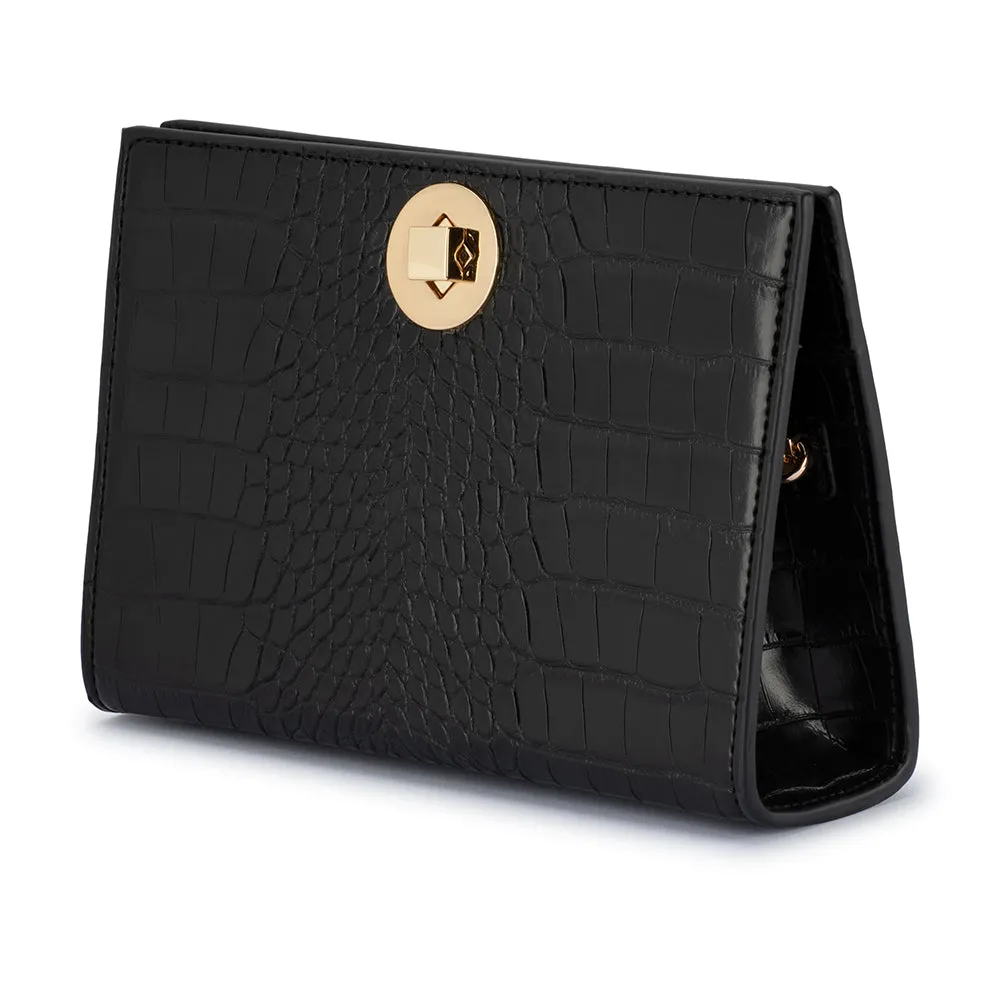 LUNA A-Line Clutch sold by Olga Berg product image thumbnail 4