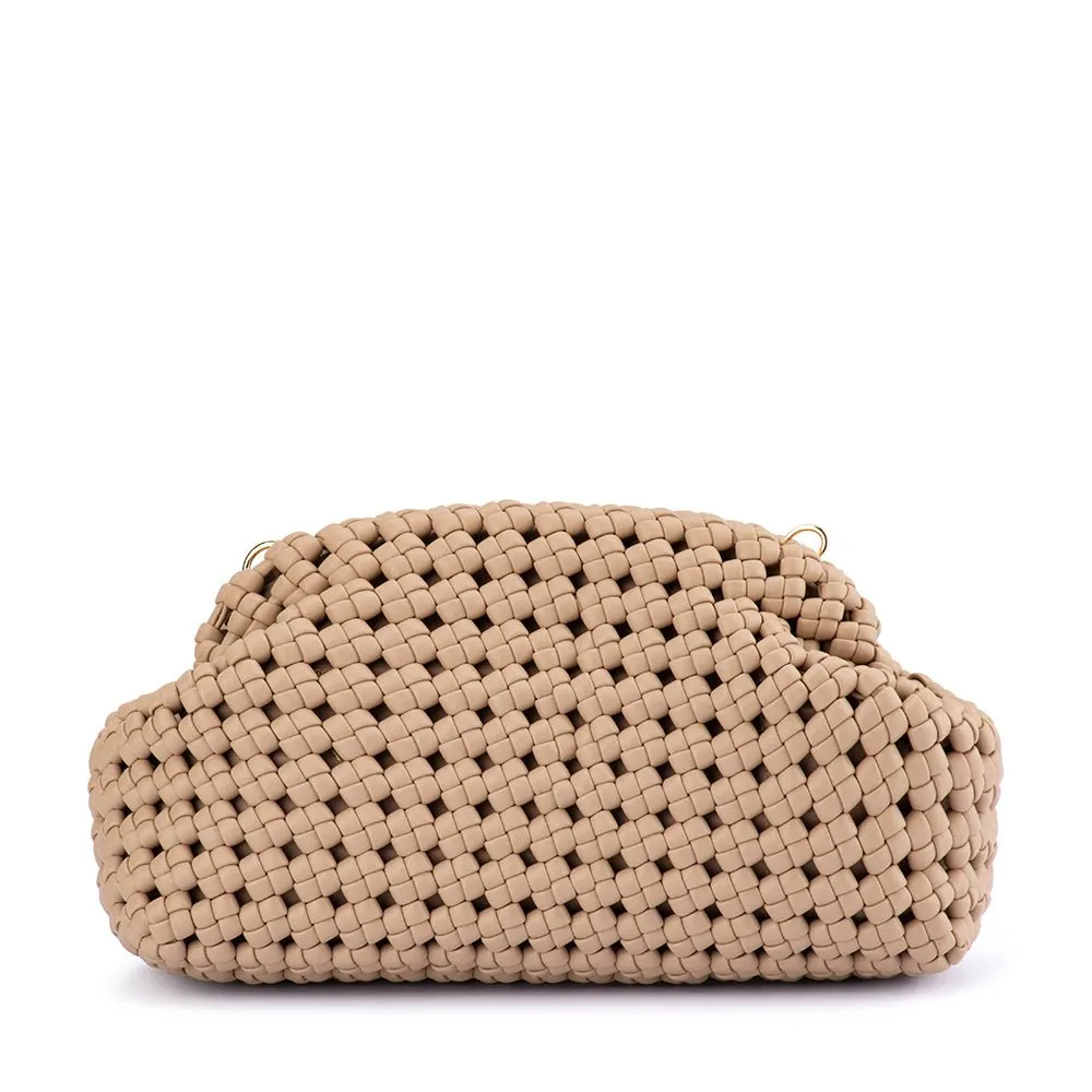 EVERLY Hand Woven Clutch sold by Olga Berg