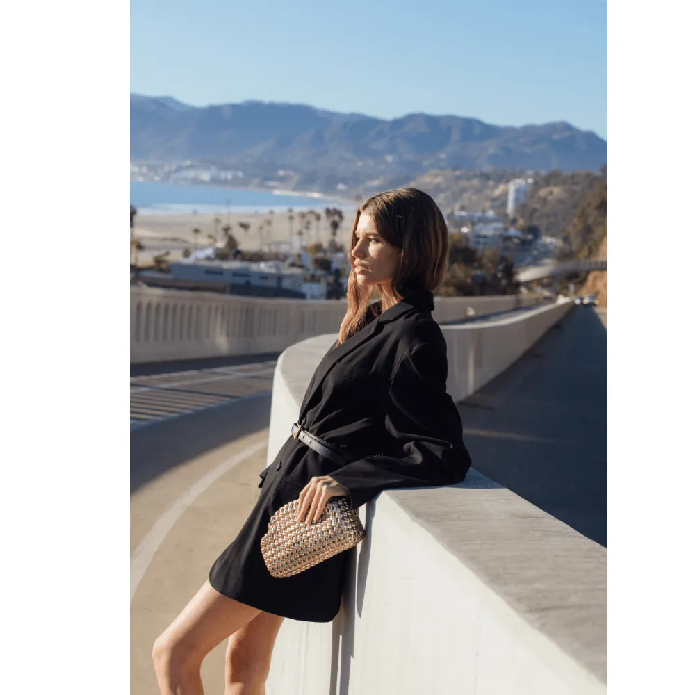 EVERLY Hand Woven Clutch sold by Olga Berg product image thumbnail 3