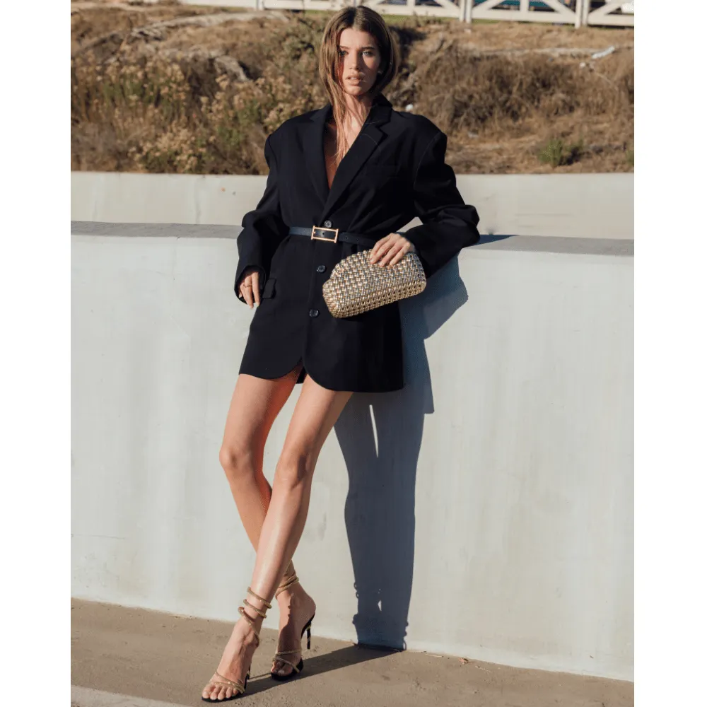 EVERLY Hand Woven Clutch sold by Olga Berg product image thumbnail 2