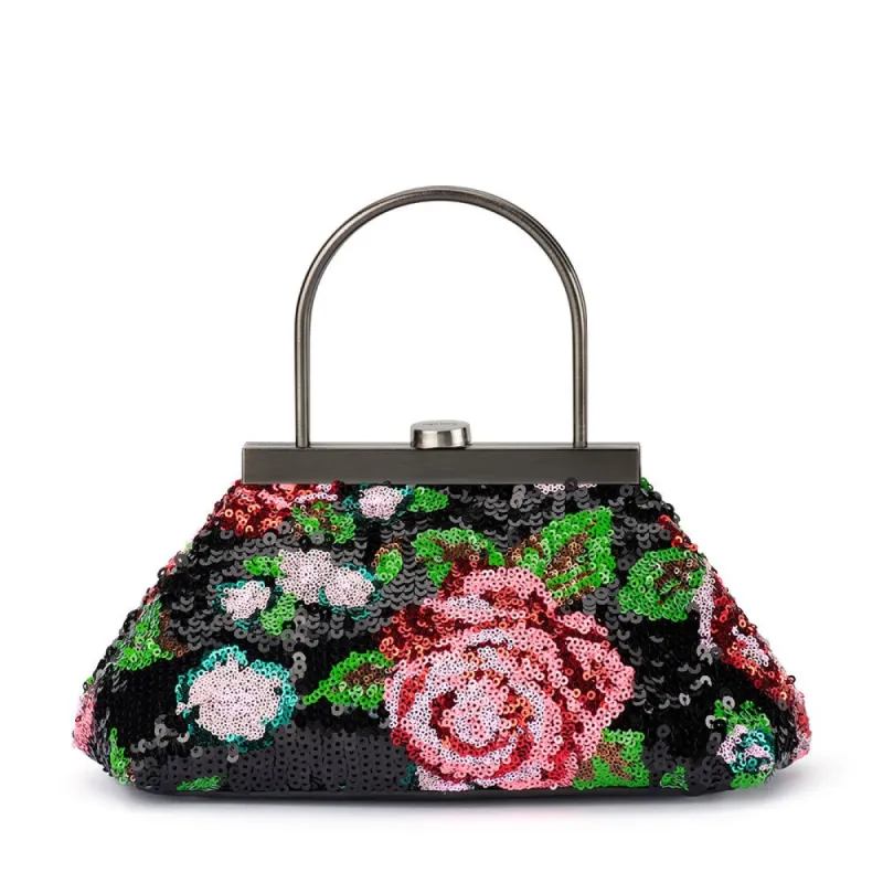 AUDREY Sequin Top Handle sold by Olga Berg