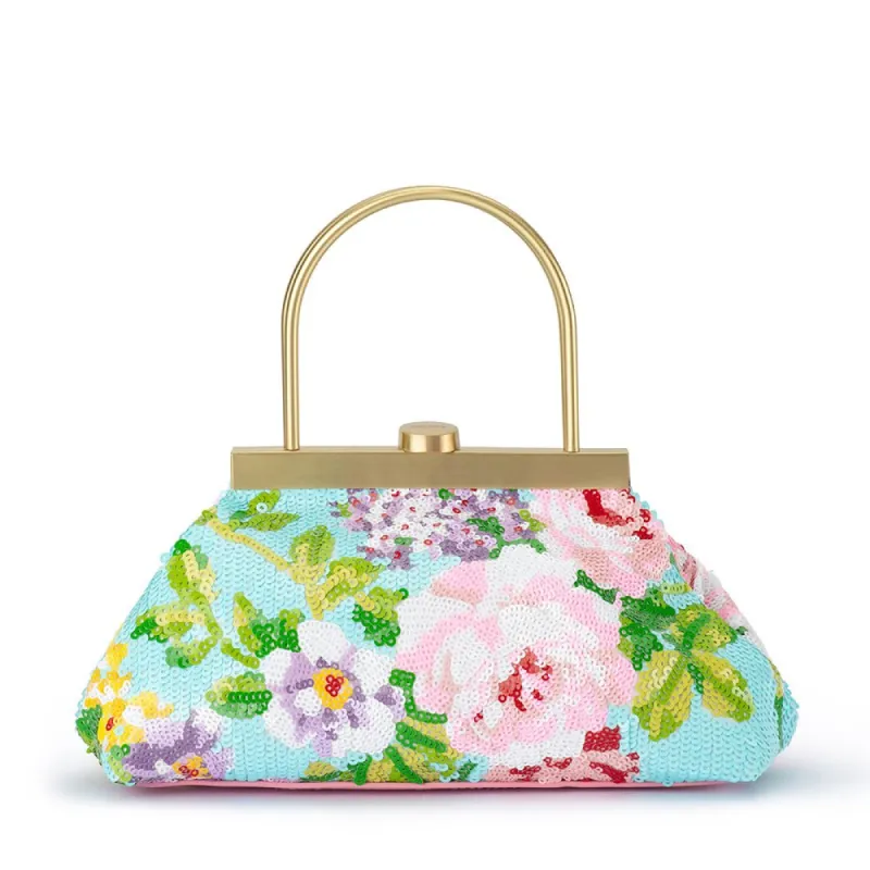 AUDREY Sequin Top Handle sold by Olga Berg