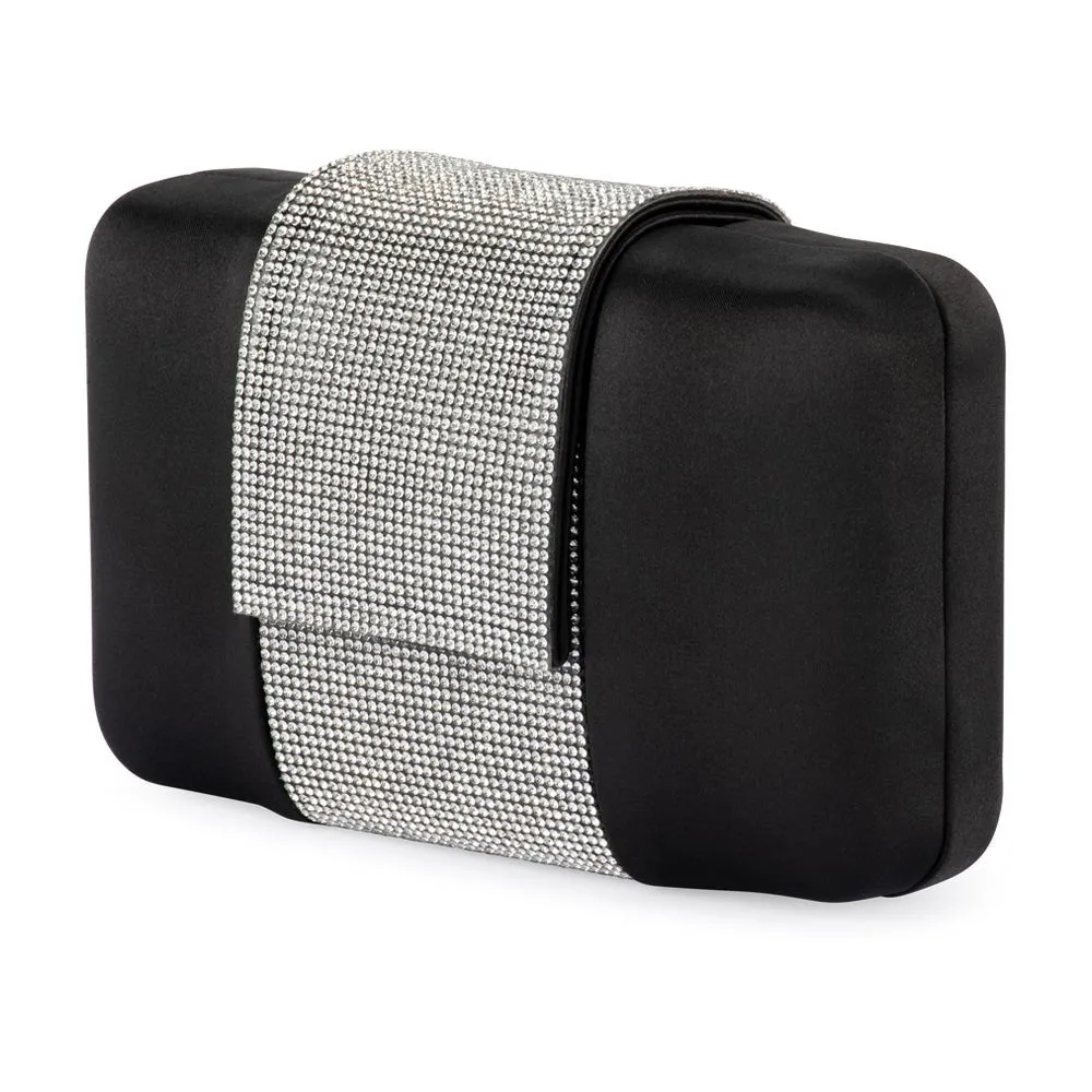 AUBREY Crystal Trim Clutch sold by Olga Berg product image thumbnail 5