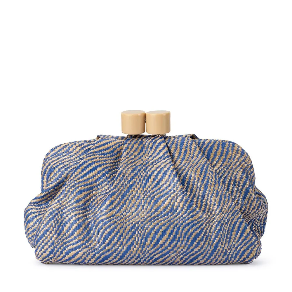 ADDISON Woven Clutch sold by Olga Berg